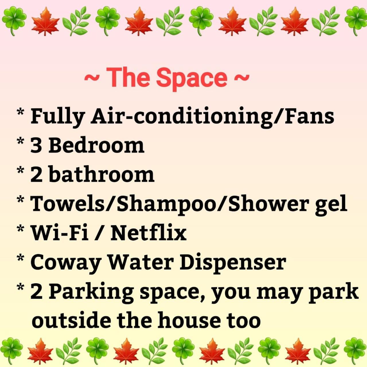Holiday home Air-home No 28 Near Aulong Econsave, 3br, 7pax, Netflix